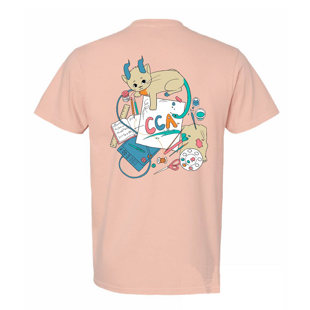 CCA Chimera Art Supply T-Shirt - Peachy – ARCH Art Supplies