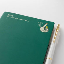 Midori 2026 A6 Pocket Diary Weekly Ojisan
