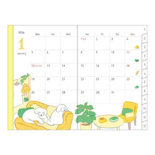 Midori 2026 Mini Pocket Diary Dog
