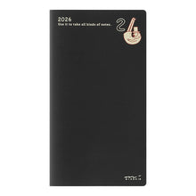Midori 2026 Slim Pocket Diary (Monthly) Ojisan