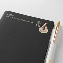 Midori 2026 Slim Pocket Diary (Monthly) Ojisan