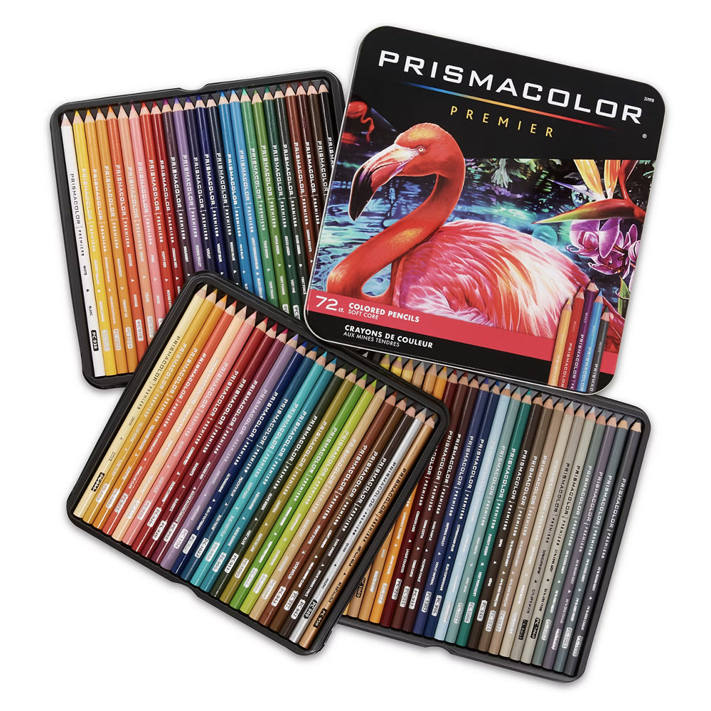 Prismacolor Premier® Soft Core Colored Pencil Sets Various Sizes