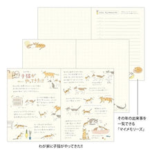Midori 2026 A6 Pocket Diary Monthly/Weekly Cat