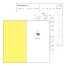 Midori 2026 Slim Pocket Diary (Monthly) Dog