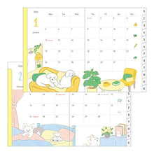 Midori 2026 B6 Pocket Diary Monthly/Weekly Dog