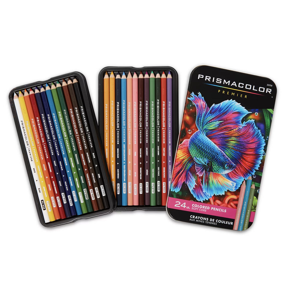 Prismacolor Premier® Soft Core Colored Pencil Sets Various Sizes