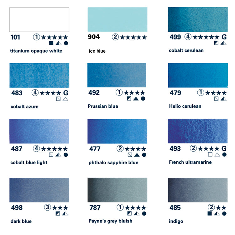 Schmincke Horadam 12 1/2-Pan Seascape Set, Special Edition – ARCH