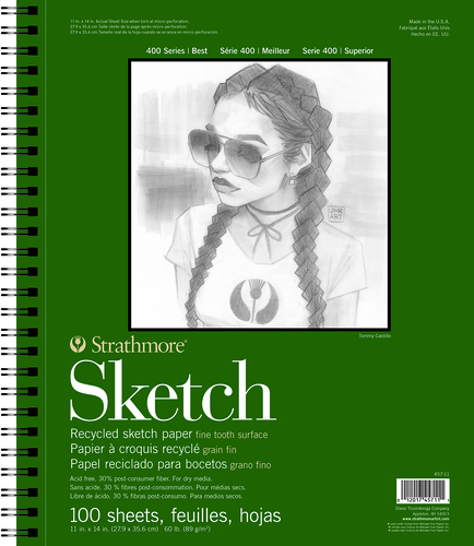 Strathmore Recycled Sketch Pads 400 Series