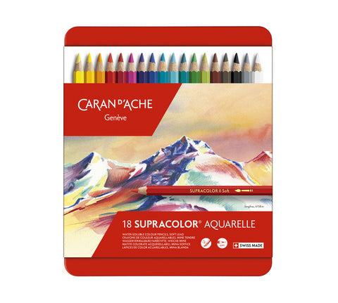 Caran d'Ache Prismalo Aquarelle Watercolor Pencils Review - Best