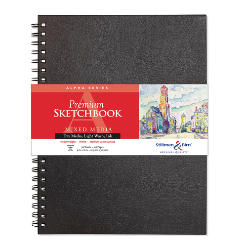 Stillman & Birn, Alpha Series Wirebound Sketchbooks, Various Sizes
