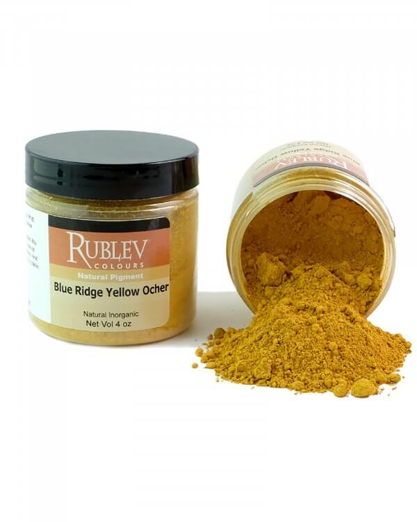 Natural Pigments Rublev Artist Oil 50ml Tube French Red Ocher