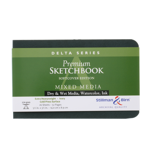 Stillman & Birn Delta Sketchbook - Softcover - 5.5 x 8.5