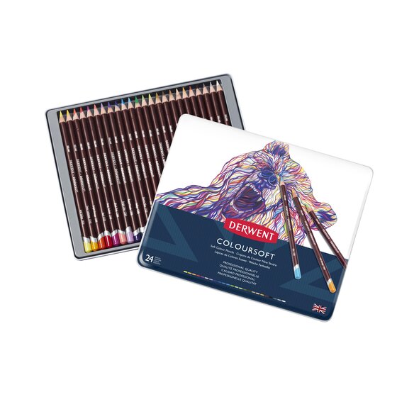 Derwent Coloursoft Pencil Sets – ARCH Art Supplies
