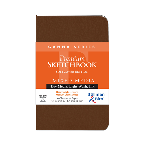 Stillman & Birn Gamma Sketchbook - Softcover - 5.5 x 8.5