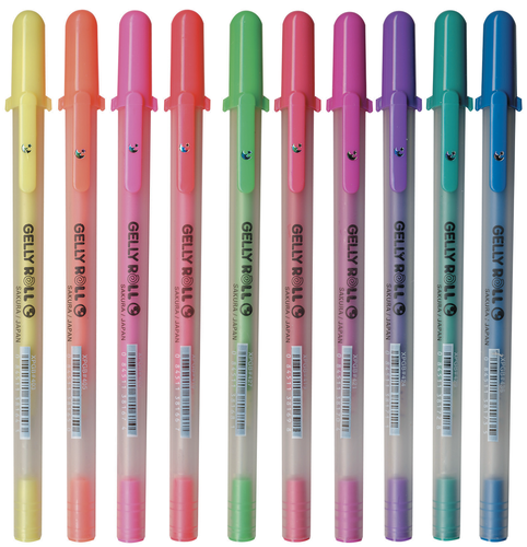 Sakura Gelly Roll Moonlight Pen Set, Bold Line, 10 Colors – ARCH Art  Supplies