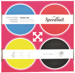Speedball Fabric Starter Sets 4 or 6 Inks
