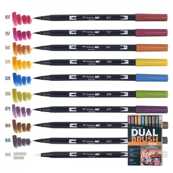 Tombow Abt Dual Brush Pen, Painting Supplies