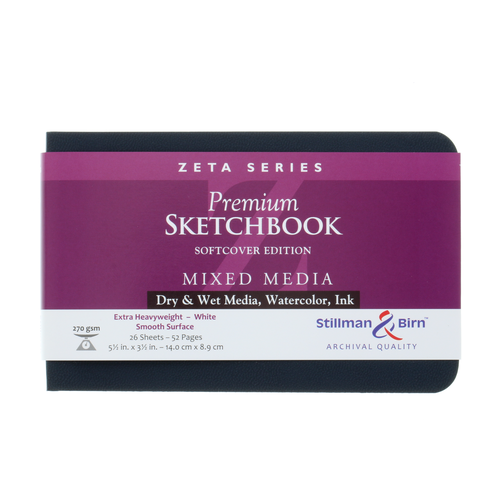 Stillman & Birn Zeta Series Softbound Sketchbooks in Various Sizes