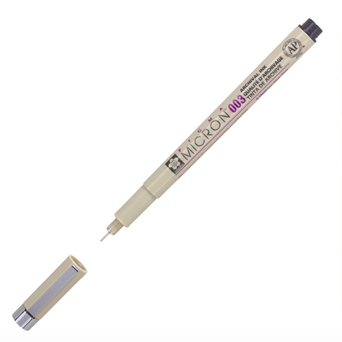 Sakura Pigma Micron 6 Pen Set (005 to 08, Black) – ARCH Art Supplies