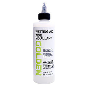 GOLDEN Acrylic Wetting Aid in 4oz or 8oz