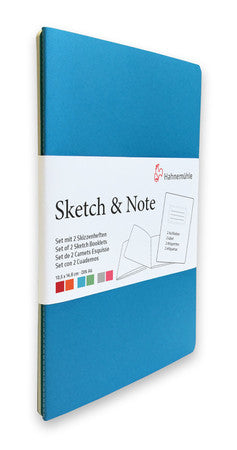Hahnemühle Sketch & Note Booklets, Set of 2 — ArtSnacks