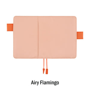 Hobonichi Original Book and Cover, A6, Airy Flamingo