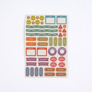 TSUKI no IRO: Schedule Sticker Set