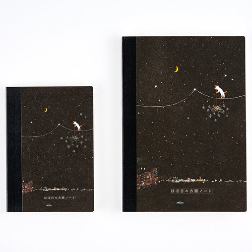 Hobonichi Graph Notebook, A5, Hiroko Kubota: Another Night of Falling Star Sparklers