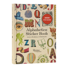 Alphabetica Sticker Book: Letters, Bookplates, and Bookmarks