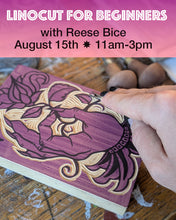 August 15: Linocut for Beginners with Reese Bice