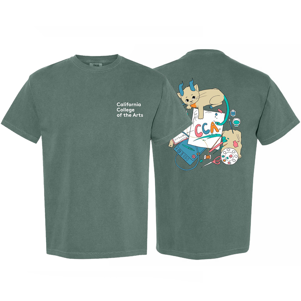 CCA Chimera Art Supply T-Shirt - Blue Spruce