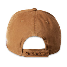 CCA Metal Carhartt Hat, Carhartt Brown