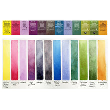 Daniel Smith Watercolor 1/2 Pans, Colors Of Inspiration, Set of 12