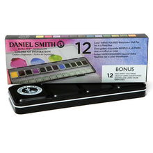 Daniel Smith Watercolor 1/2 Pans, Colors Of Inspiration, Set of 12