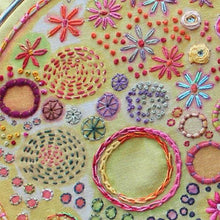 Dropcloth Sunshine Printed Embroidery Sampler