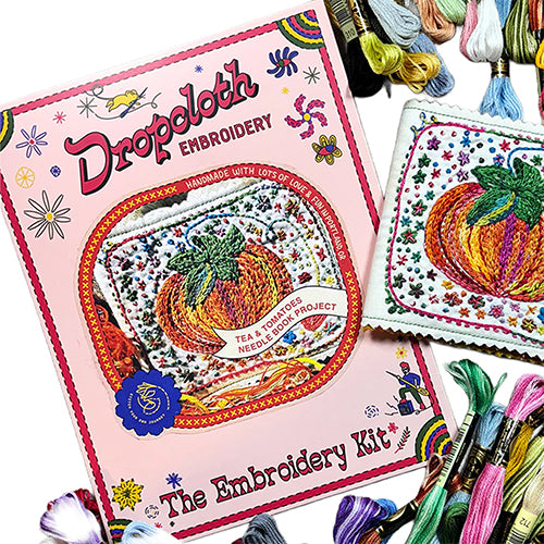 Dropcloth Tea & Tomatoes Needlebook Kit