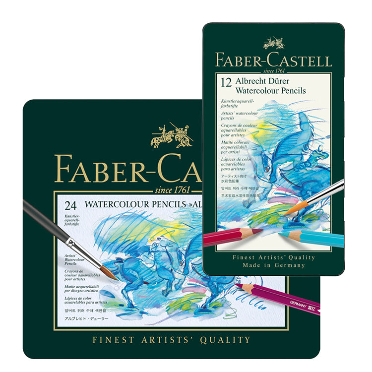 Faber-Castell Albrecht Durer Watercolor Pencil Sets of 12 or 24
