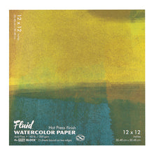 Fluid Watercolor Paper Hot Press Easy-Blocks