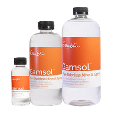 Gamblin Gamsol Odorless Mineral Spirits in 3 sizes