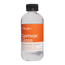 Gamblin Gamvar Picture Varnish in Gloss/Matte/Satin Finishes