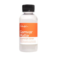 Gamblin Gamvar Picture Varnish in Gloss/Matte/Satin Finishes