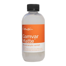 Gamblin Gamvar Picture Varnish in Gloss/Matte/Satin Finishes