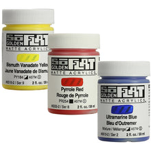 Golden SoFlat Matte Acrylic Paints 2oz Various Colors