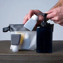 Gravel 3oz Bottles Two-Pack Clear Gray