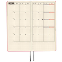 Hobonichi Techo Weeks Mega 2026 - Colors: Strawberry Milk