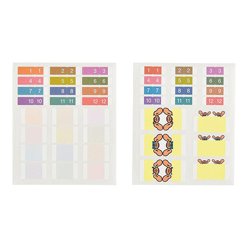 Hobonichi: Hobonichi Index Stickers