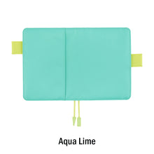Hobonichi Original Book and Cover, A6, Aqua Lime
