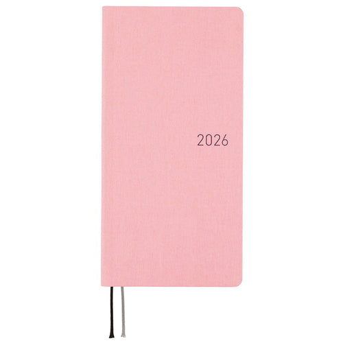 Hobonichi Techo Weeks Mega 2026 - Colors: Strawberry Milk