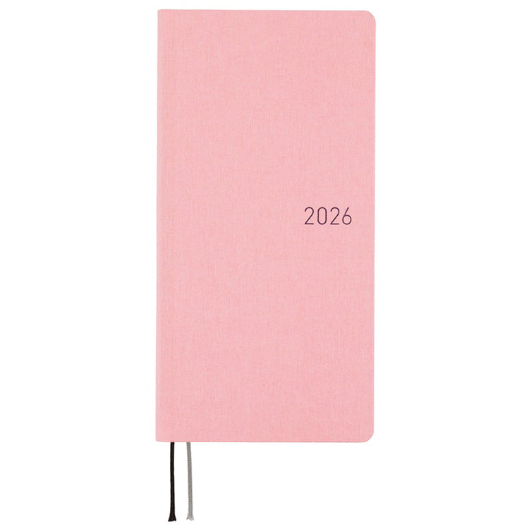 Hobonichi Techo Weeks Mega 2026 - Colors: Strawberry Milk