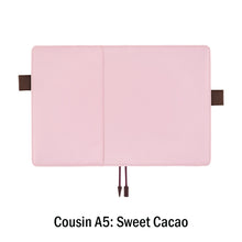 Hobonichi Techo Cousin Book and Cover, A5, Sweet Cacao